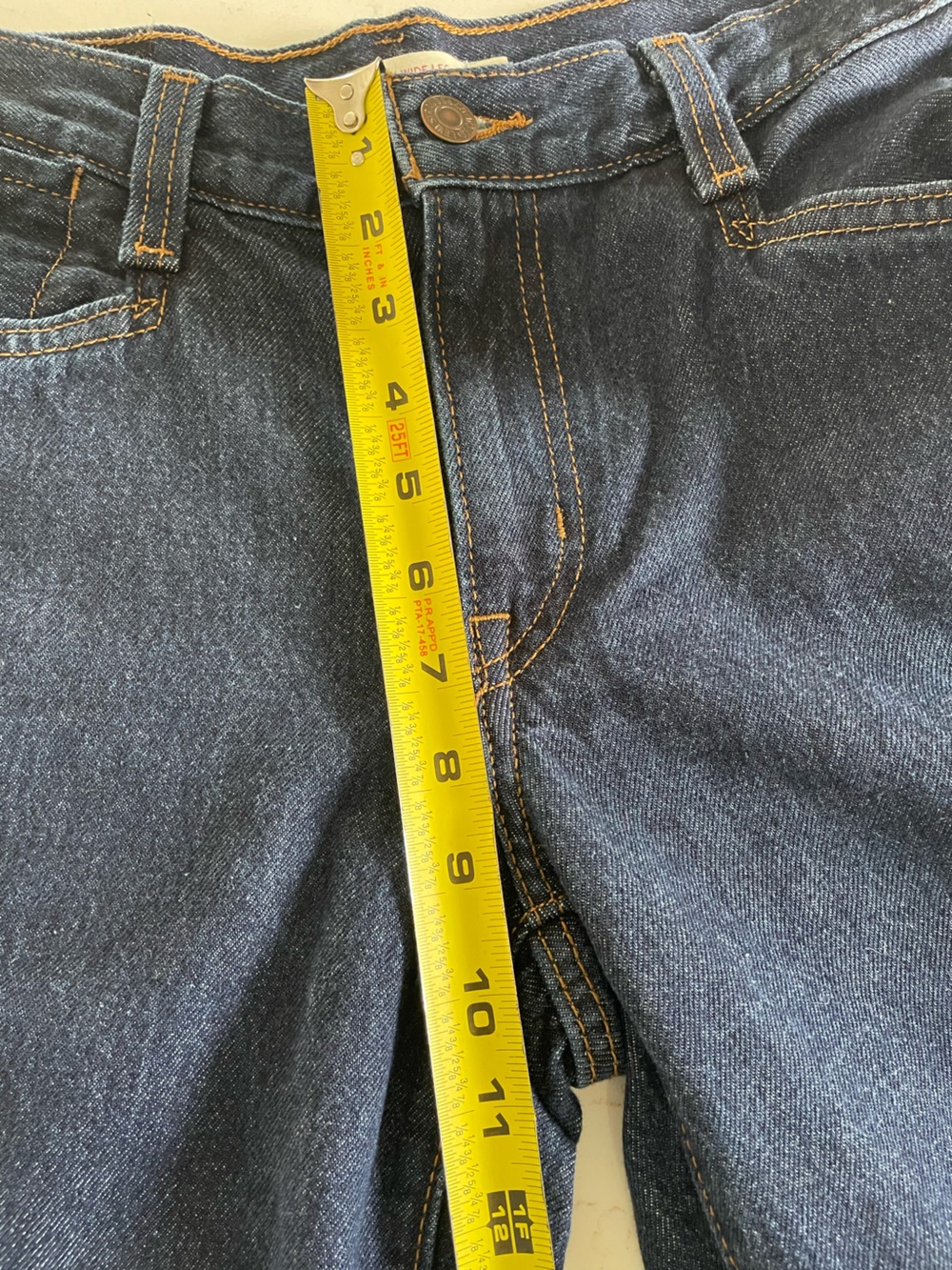 Levi's '94 Baggy Wide-Leg Jeans - Dark Blue 26 w/ 30” inseam *NWOT* y2k - Picture 10 of 12